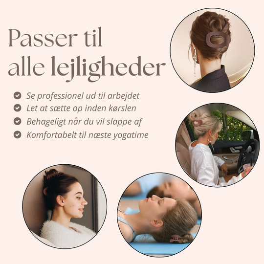Clipia - Sæt håret op, slip for ubehaget