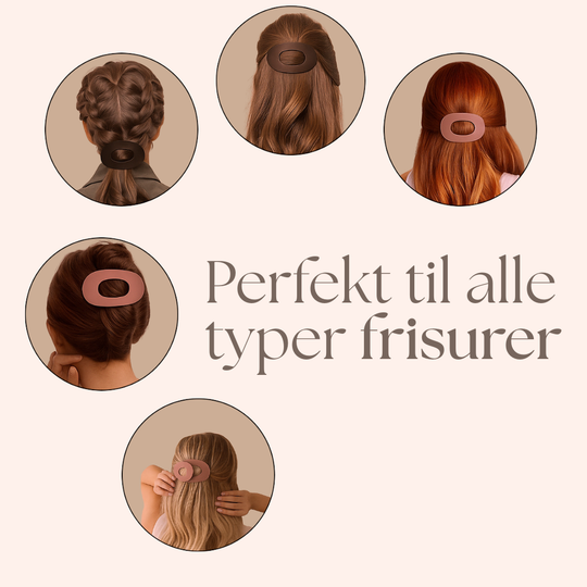 Clipia - Sæt håret op, slip for ubehaget